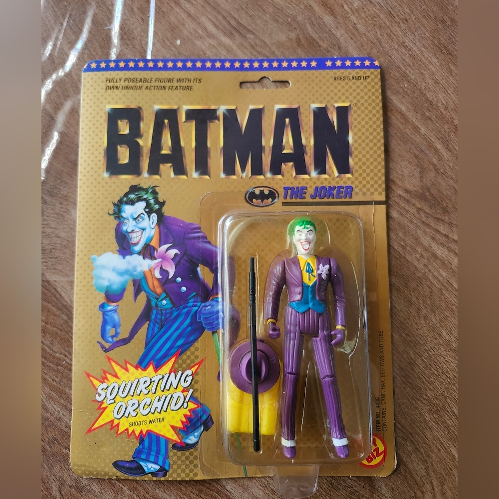 Vintage 1989 JOKER Batman Movie 1989 Sealed